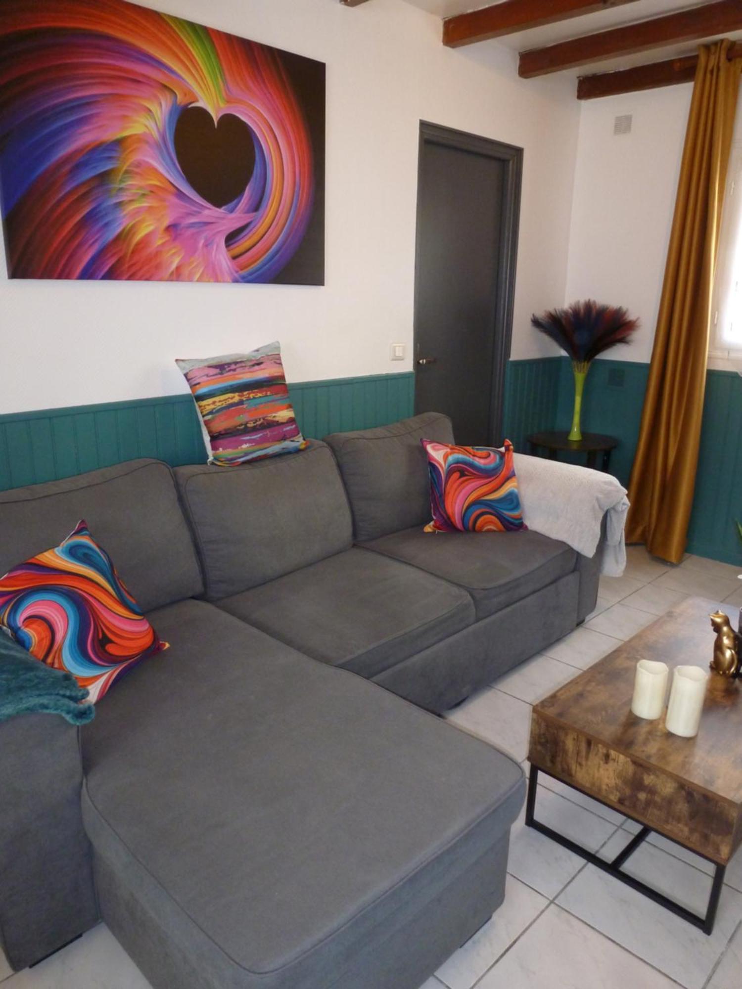Bleu Cerise Apartment Perpignan Bagian luar foto