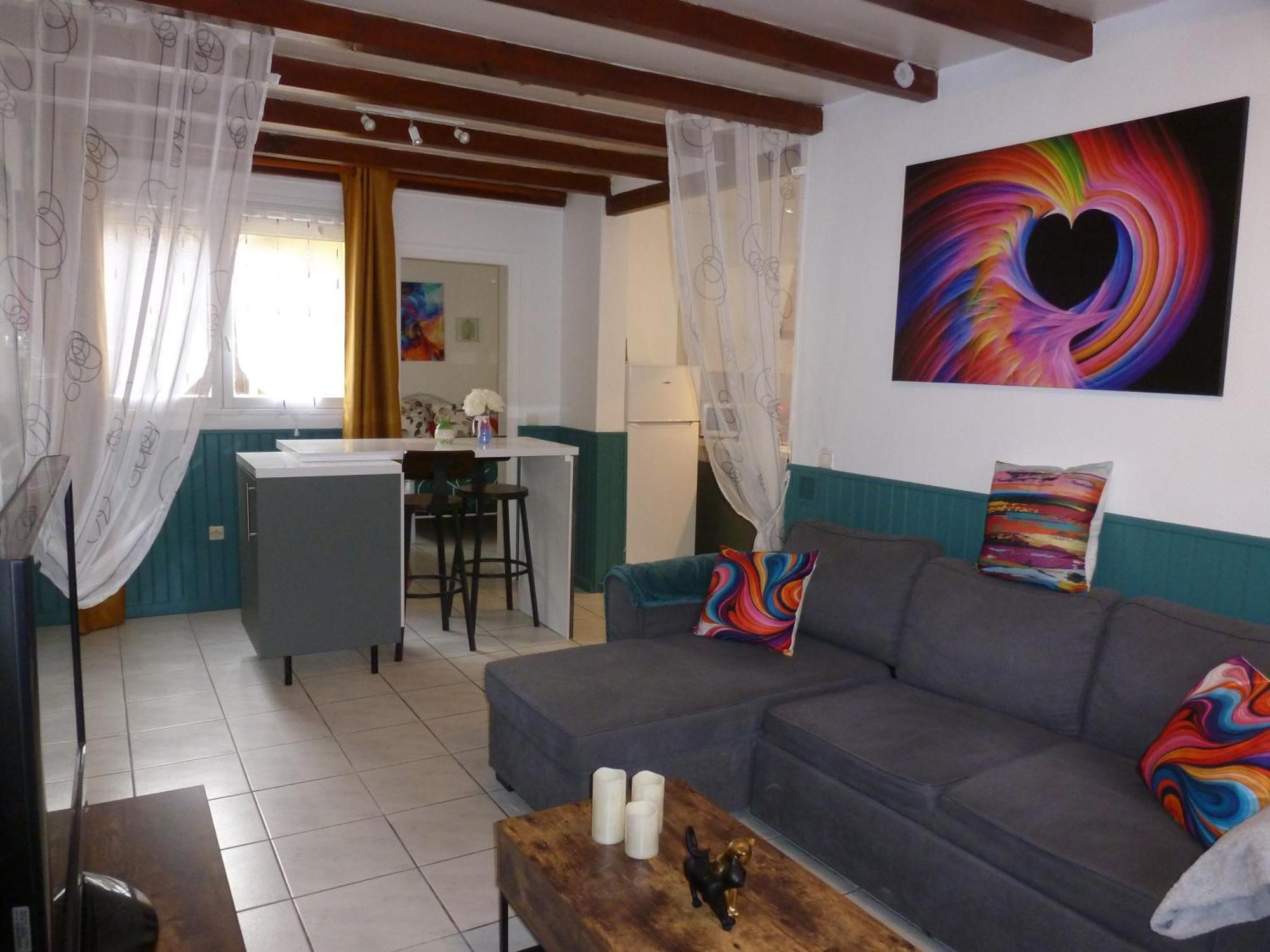 Bleu Cerise Apartment Perpignan Bagian luar foto